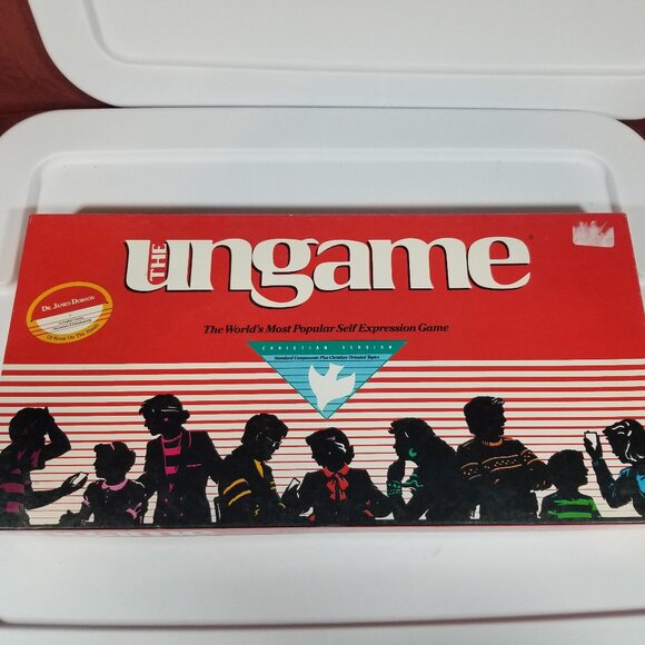 Vintage THE UNGAME The Christian Version 1984 Family Board Game 2-6 Players - Picture 1 of 12
